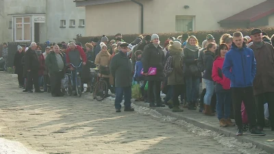 Darmowe jabłka w Wejherowie - 27.01.2017 - fot. TTM