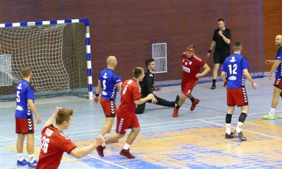 KS Tytani Wejherowo - Sambor Tczew  25 : 28, 7.10.2017, fot. Leszek Spigarski