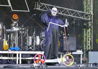 Kabaret Dno i zespół Mitra na Letnim Festynie w Wejherowie