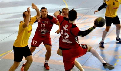 Tytani Wejherowo kontra Cartusia Kartuzy - fot. Leszek Spigarski