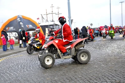 X Parada Mikołajów na Motocyklach