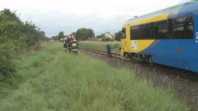 Wypadek na torach we Władysławowie
