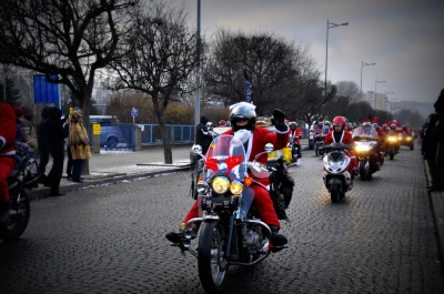 X Parada Mikołajów na Motocyklach