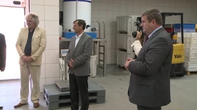 Otwarcie centrum sprzedaży ryb w Szkunerze