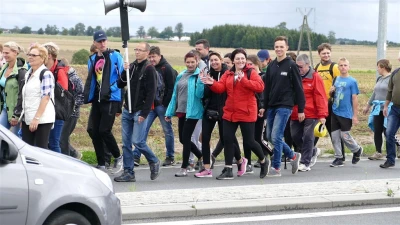 Pielgrzymka wejherowskich parafii do Swarzewa, fot. Leszek Spigarski
