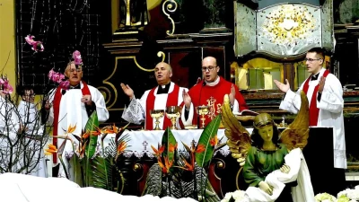 Liturgia Wielkiego Piątku w wejherowskiej Kolegiacie