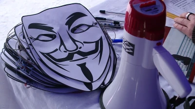Protest przeciwników ACTA w Wejherowie