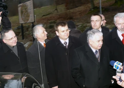 Prezydent Lech Kaczyński w Wejherowie - 2009 rok