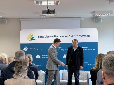Radosław Sikorski w Wejherowie. Mieszkańcy spotkali się z wicepremierem
