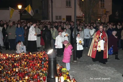 I rocznica śmierci Ojca Świętego Jana Pawła II fot. Leszek Spigarski