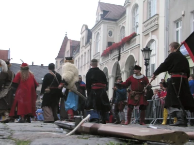 Rekonstrukcja historyczna w Wejherowie fot. Leszek Spigarski