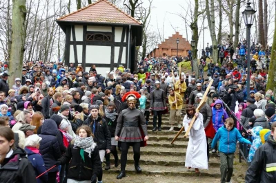 Wielki Piątek - Misterium Męki Pańskiej część I - Jezus na śmierć skazany - fot. Leszek Spigarski oraz Marta Krawczyk