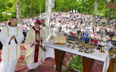 Odpust Trójcy Świętej na Kalwarii Wejherowskiej 2017. Zdjęcia Leszek Spigarski.