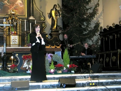 Koncert Eleni z chórem migowym. Rok 2012 fot. Leszek Spigarski