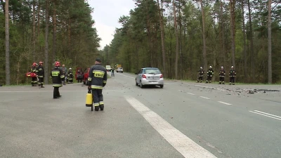 Wypadek na skrzyżowaniu - Wielka Piaśnica