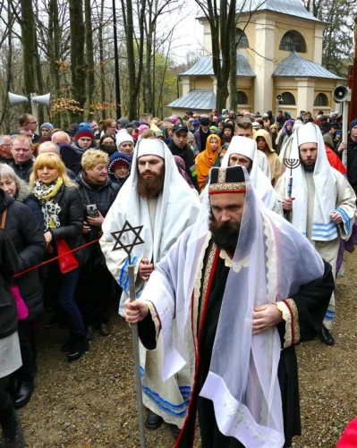 Wielki Piątek - Misterium Męki Pańskiej część I - Jezus na śmierć skazany - fot. Leszek Spigarski oraz Marta Krawczyk