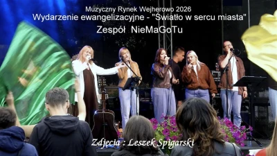 Zespół NieMaGoTu na Muzycznym Rynku w Wejherowie