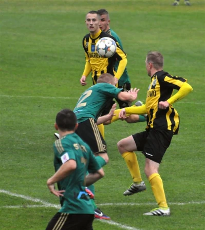 Gryf Wejherowo vs Stal Stalowa Wola fot. Leszek Spigarski