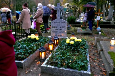 Dzień Zaduszny - nabożeństwo na starym cmentarzu w Wejherowo
