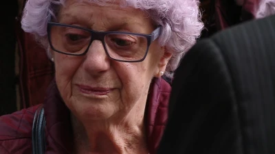 Wizyta rodzin biorących udział w Marszu Śmierci