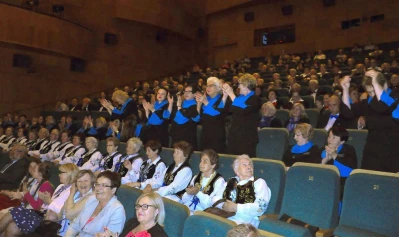 Wejherowo: Gala I Ogólnopolskiego Festiwalu Chóralnego 50+ (fot. Leszek Spigarski)