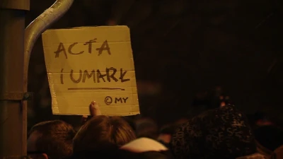 Nie dla ACTA w Gdyni