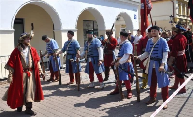 Rekonstrukcja Historyczna 2016. Pierwsza bitwa ze szwedami za nami. fot. Leszek Spigarski