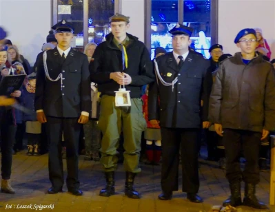 Betlejemskie Światło Pokoju w Wejherowie