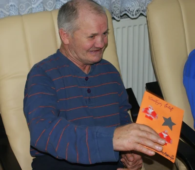 Święty Mikołaj w szpitalu i w Domu Pomocy Społecznej