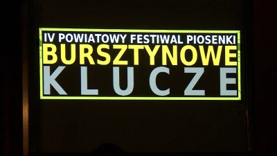 IV Festiwal Piosenki Bursztynowe Klucze