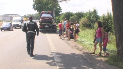 Powiat Pucki: Karambol na drodze