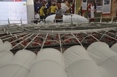 Stadiony na Euro w wersji mini