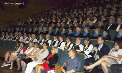 Wejherowo: Gala I Ogólnopolskiego Festiwalu Chóralnego 50+ (fot. Leszek Spigarski)