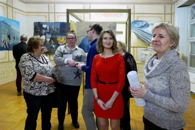 Wernisaż Milany i Denisa Khyzhavskich - malarzy z Ukrainy