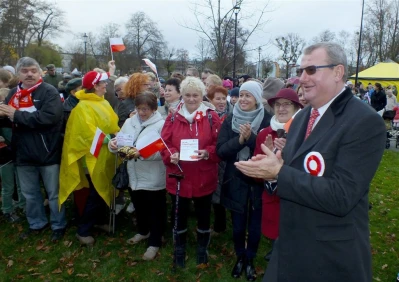 11 listopada 2015 w obiektywie Leszka Spigarskiego - Park Miejski - występ zesołu White Room