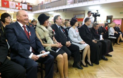 Powiatowo - miejskie obchody Narodowego Święta Niepodległości w obiektywie Leszka Spigarskiego