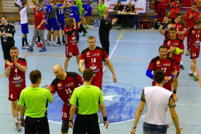 Tytani Wejherowo kontra Wybrzeże Gdańsk (35 : 30) - fot. Leszek Spigarski.