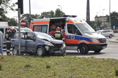 Wypadek w Wejherowie