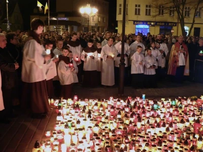 I rocznica śmierci Ojca Świętego Jana Pawła II fot. Leszek Spigarski