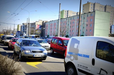 Korki przy Estakadzie Kwiatkowskiego