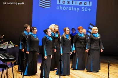 Wejherowo: Gala I Ogólnopolskiego Festiwalu Chóralnego 50+ (fot. Leszek Spigarski)