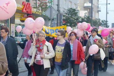 15. Marsz Różowej Wstążki w Gdyni