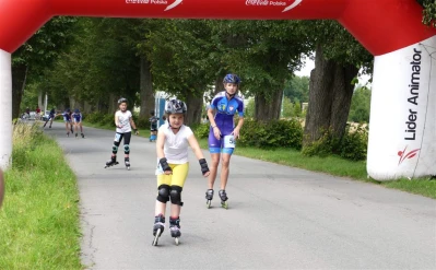 Puchar Kaszub w rolkarstwie szybkim - Kłanino 2017 (fot. Leszek Spigarski)