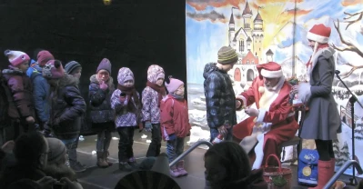 Mikołajki na Placu Wejhera 2014 / fot. Leszek Spigarski