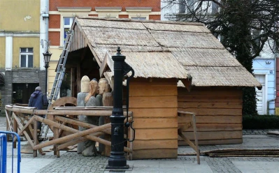 Wejherowo: Przygotowania do jarmarku świątecznego