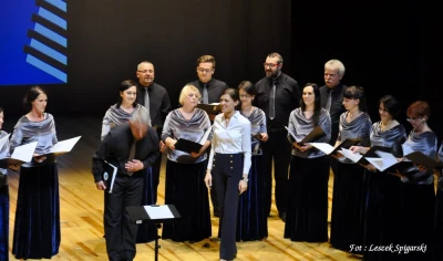 Wejherowo: Gala I Ogólnopolskiego Festiwalu Chóralnego 50+ (fot. Leszek Spigarski)