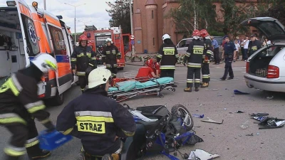 Reda: Wypadek z udziałem skutera
