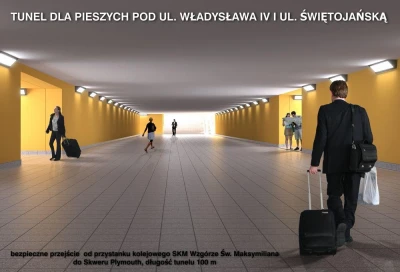 tunel dla pieszych