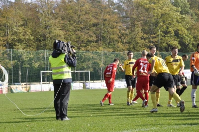 Ekipa TTM podczas realizacji meczu Gryf vs Górnik