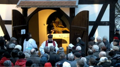 Kaszubska Droga Krzyżowa 2016 na Kalwarii Wejherowskiej fot. Leszek Spigarski